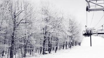 new hampshire, ee.uu.2019: paseo silencioso en el ascensor foto