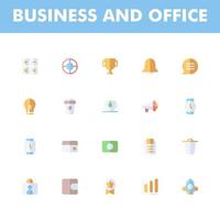 business icon pack isolated on white background. for your web site design, logo, app, UI. Vector graphics illustration and editable stroke. EPS 10.