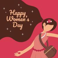 International happy women's day. vector