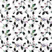 Abstract modern, floral, minimal and organic pattern design vector