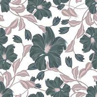 Modern abstract, floral, organic and repeat pattern design vector