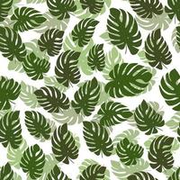 Modern minimal abstract floral organic pattern design vector