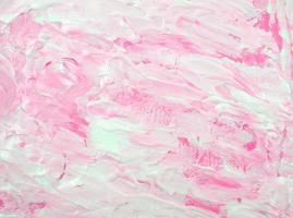 White and pink paint texture photo