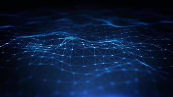 Abstract Plexus Digital Technology Background Loop video