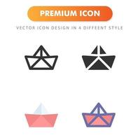 origami icon isolated on white background. for your web site design, logo, app, UI. Vector graphics illustration and editable stroke. EPS 10.