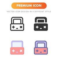 game console icon isolated on white background. for your web site design, logo, app, UI. Vector graphics illustration and editable stroke. EPS 10.