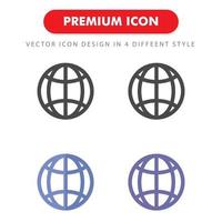 internet icon pack isolated on white background. for your web site design, logo, app, UI. Vector graphics illustration and editable stroke. EPS 10.