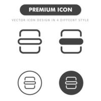 scan icon isolated on white background. for your web site design, logo, app, UI. Vector graphics illustration and editable stroke. EPS 10.