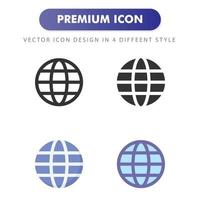 internet icon isolated on white background. for your web site design, logo, app, UI. Vector graphics illustration and editable stroke. EPS 10.