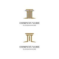 Column Logo Template vector symbol