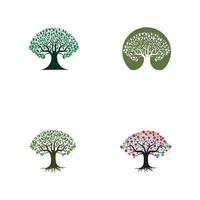 tree logo and symbol vector