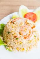 Fried rice with shrimp photo