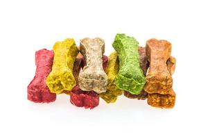 Colorful dog bones food photo