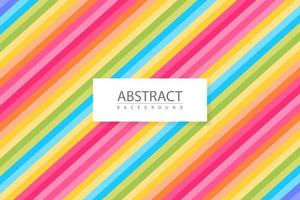 Abstract colorful background with slanted lines vector