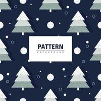 Christmas tree seamless pattern design