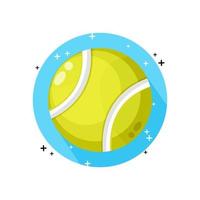 diseño de vector de icono de pelota de tenis