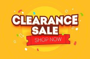 Shopping day clearance sale poster or flyer design.Weekend sale flyer, web banner, template on colorful background. Vector discount