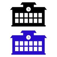 School Set On White Background vector