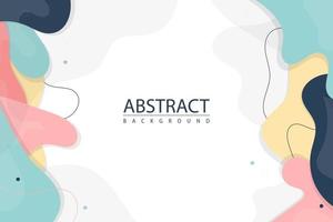 Abstract background shapes vector