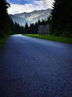 Road to the high mountains photo