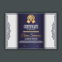 Modern Certificate Template vector