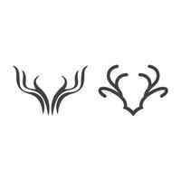 Ilustración de imágenes de logotipo de ciervo vector