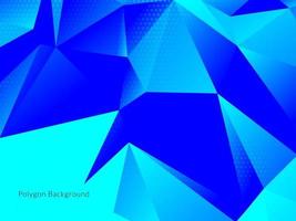 Modern geometric triangle polygon background vector