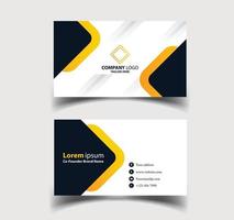 Business Card - Creative and Clean Business Card Template. vector