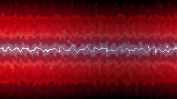 Shining lights power waves sparkling energy loop motion video