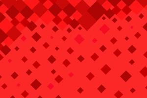 Fondo de mosaico rojo geométrico abstracto vector