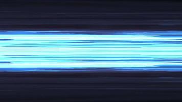 movimento de linhas de alta velocidade de anime luz azul brilhante video