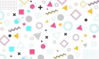 Geometric Graphic Design Background vector