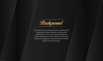 Elegant Black Geometric Lines Background vector