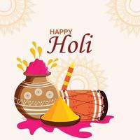 Happy holi celebration background