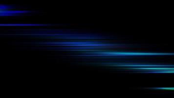 bucle de deformación de velocidad de hipervelocidad de luz azul futurista video