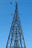 High-voltage power line photo