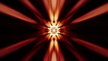 cintilação rotativa luz flare feixe radial de energia video