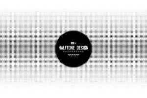 Abstract black dot halftone decoration on white background. illustration vector eps10