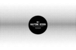 Abstract black dot halftone decoration on white background. illustration vector eps10