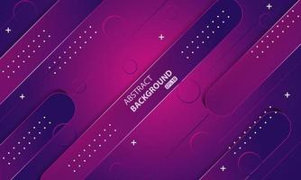 Minimal geometric purple background. Dynamic shapes composition. vector