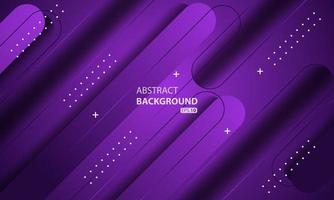 Minimal geometric purple background. Dynamic shapes composition. vector