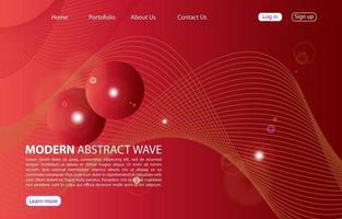 Landing Page. Abstract background website. Template for websites, or apps. Modern design. Abstract vector style design