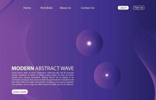 Landing Page. Abstract background website. Template for websites, or apps. Modern design. Abstract vector style design