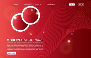 Landing Page. Abstract background website. Template for websites, or apps. Modern design. Abstract vector style design