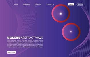 Landing Page. Abstract background website. Template for websites, or apps. Modern design. Abstract vector style design