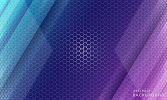 Dynamic trendy simple color gradient abstract background with hexagon texture effects. Vector Illustration