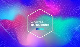 abstract particle flow background with dots combination. Dynamic abstract liquid particles background. vector