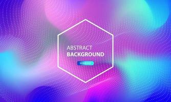 abstract particle flow background with dots combination. Dynamic abstract liquid particles background. vector