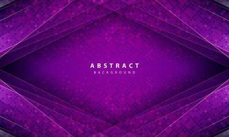 Modern abstract  purple background vector. Layout design with dynamic shapes vector