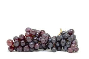 Seedless grapes isolated on a white background photo